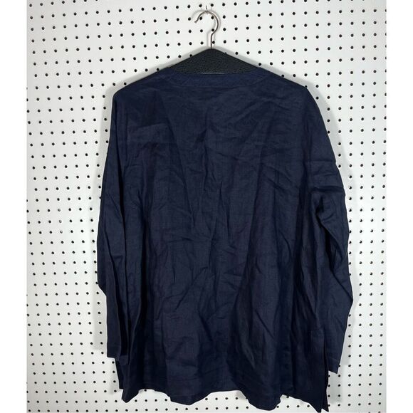 Lauren Ralph Lauren linen tunic top size 1x - Picture 2 of 4